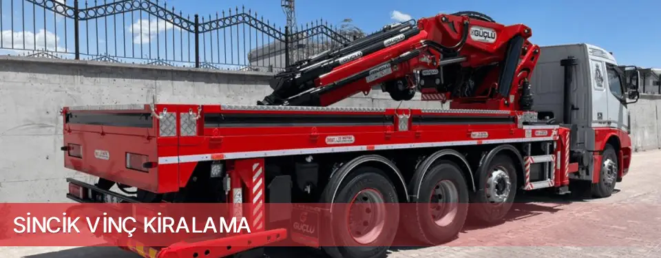 Sincik İlçemi Vinç Kiralama